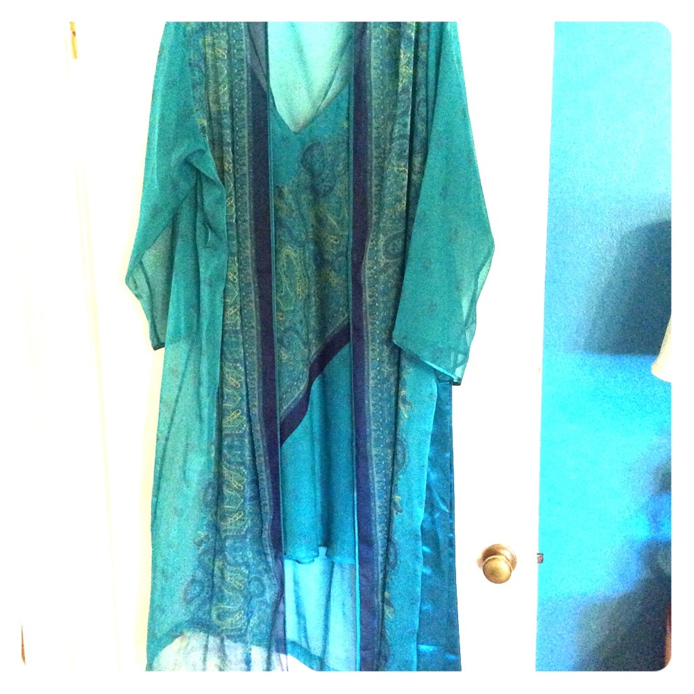 Gown and Robe set.